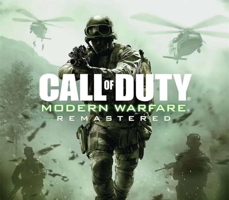 Okładka gry CALL OF DUTY: MODERN WARFARE Remastered Edition Xbox One & Series X/S