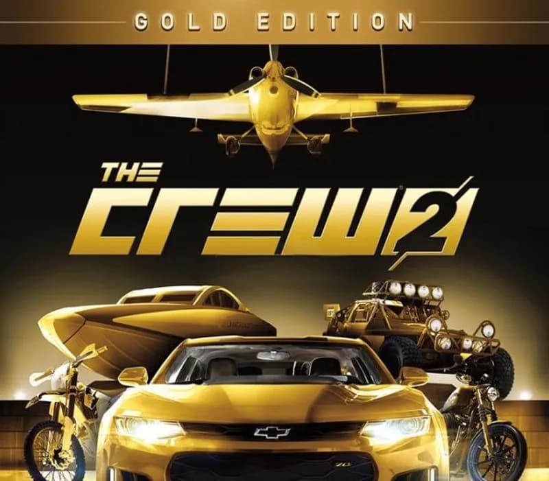 Okładka gry THE CREW 2 GOLD EDITION Xbox One & Series X/S