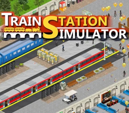 Okładka gry TRAIN STATION SIMULATOR Xbox One & Series X/S