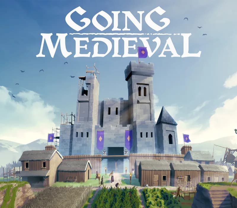 Okładka gry Going Medieval STEAM KLUCZ
