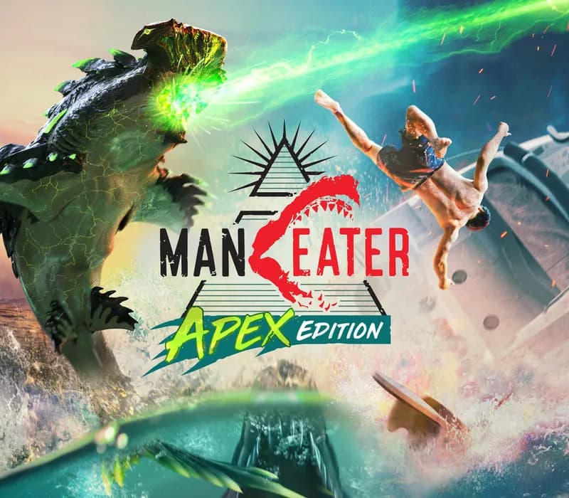 Okładka gry MANEATER APEX EDITION Xbox One & Series X/S