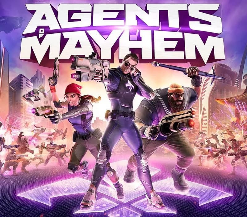 Okładka gry AGENTS OF MAYHEM Xbox One & Series X/S