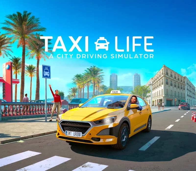 Okładka gry Taxi Life: A City Driving Simulator