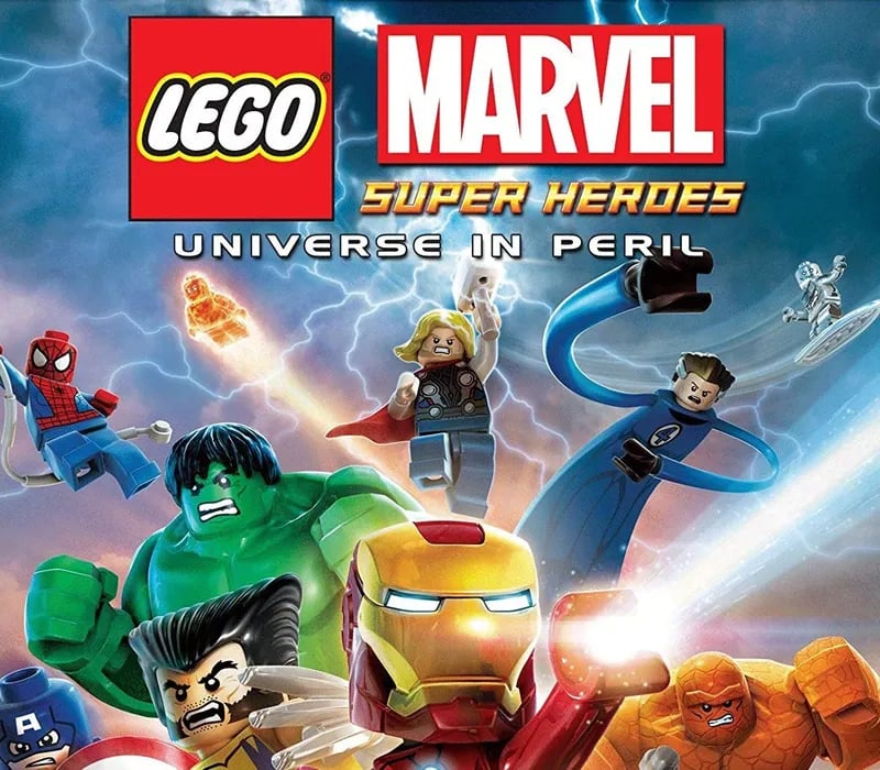 Okładka gry LEGO MARVEL SUPER HEROES Xbox One & Series X/S