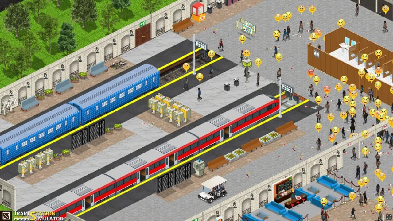 TRAIN STATION SIMULATOR Xbox One & Series X/S — zrzut ekranu 1 z 5